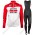 Radsport Lotto Soudal 2018 Pro Fahrradbekleidung Trikot Langarm+Lang Trägerhose