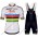 Radsport Boels Dolmans 2018 World Champion Radbekleidung Satz Trikot Kurzarm+Trägerhosen Set