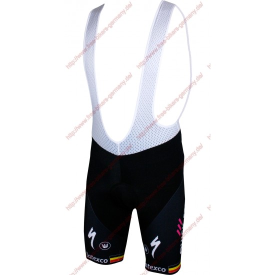 Radsport Quick Step Floors Belgium Champion 2018 Trägerhosen Set Radsport Quick Step Floors Belgium Champion 2018 Trägerhosen Set