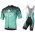 Profiteam 2018 Bianchi Milano Conca Blau Radbekleidung Satz Trikot Kurzarm+Trägerhosen Sets 23452UC