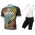 Profiteam 2018 Bianchi Milano Soara Radbekleidung Satz Trikot Kurzarm+Trägerhosen Sets 61617ZR
