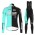 Fahrradbekleidung Radsport 2020 Bianchi Countervail Trikot Langarm+ Trägerhosen Sete