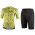 Fahrradbekleidung Radsport 2020 Damen BIANCHI MILANO Silis Radbekleidung Satz Trikot Kurzarm+Fahrradhose Set Outlet gelb