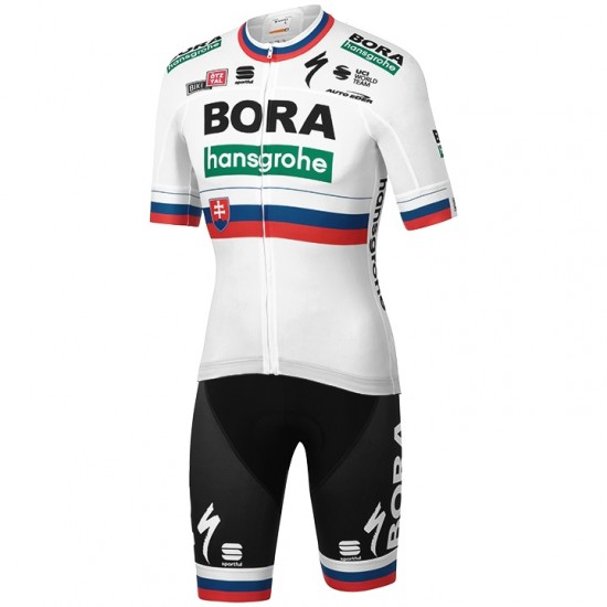 Fahrradbekleidung Radsport 2020 BORA-hansgrohe Slovakian Champion Radbekleidung Satz Trikot Kurzarm+Fahrradhose Set Outlet Fahrradbekleidung Radsport 2020 BORA-hansgrohe Slovakian Champion Radbekleidung Satz Trikot Kurzarm+Fahrradhose Set Outlet