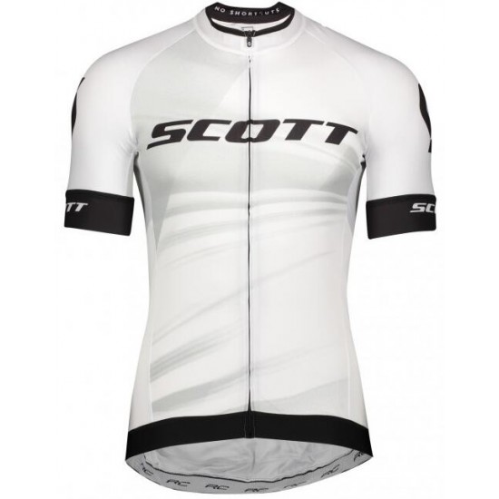 Fahrradbekleidung Radsport 2020 SCOTT RC Pro Trikot Kurzarm Outlet Weiß
