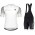 Fahrradbekleidung Radsport 2020 SCOTT RC TEAM 10 Radbekleidung Satz Trikot Kurzarm+Trägerhosen Set Outlet Weiß