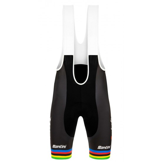 Fahrradbekleidung Radsport 2020 TREK-SEGAFREDO Road bike world champion Trägerhosen Set