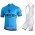 Profiteams BIANCHI MILANO New Pride blue Radbekleidung Satz Trikot Kurzarm+Trägerhosen Set Outlet