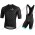 Profiteams BIANCHI MILANO Savignano Black Radbekleidung Satz Trikot Kurzarm+Trägerhosen Set Outlet