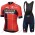 Profiteams Team Bahrain Merida 2019 Radbekleidung Satz Trikot Kurzarm+Trägerhosen Set Outlet