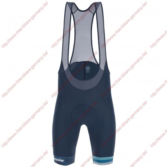 Profiteams Tour Down Under 2019 Blue Trägerhosen Set