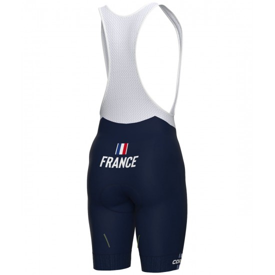 Frankreich 2023 Set(Radtrikot langer RV+Trägerhose)-ALE Radsport-Profi-Team Frankreich 2023 Set(Radtrikot langer RV+Trägerhose)-ALE Radsport-Profi-Team
