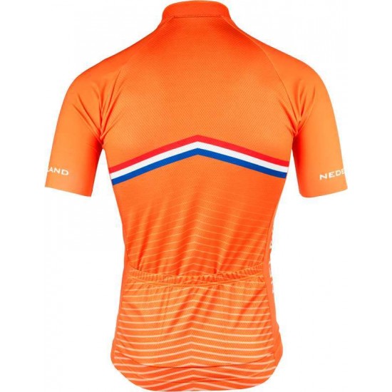NIEDERLANDE 2022 Set(Radtrikot kurzarm+Trägerhose)-Radsport-National-Team NIEDERLANDE 2022 Set(Radtrikot kurzarm+Trägerhose)-Radsport-National-Team