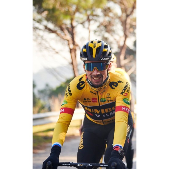 TEAM JUMBO-VISMA 2022 Trägerhose lang(ohne Sitzpolster)-Radsport-Profi-Team TEAM JUMBO-VISMA 2022 Trägerhose lang(ohne Sitzpolster)-Radsport-Profi-Team