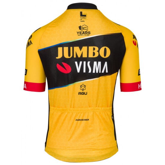 TEAM JUMBO-VISMA 2023 Radtrikot kurzarm-Radsport-Profi-Team TEAM JUMBO-VISMA 2023 Radtrikot kurzarm-Radsport-Profi-Team