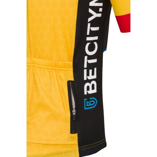 TEAM JUMBO-VISMA 2023 Radtrikot kurzarm-Radsport-Profi-Team TEAM JUMBO-VISMA 2023 Radtrikot kurzarm-Radsport-Profi-Team