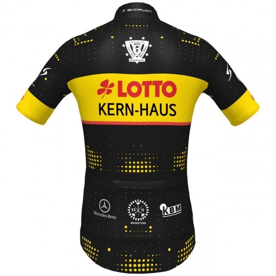 Team Lotto-Kern Haus 2022 Radtrikot kurzarm(langer Reißverschluss)-Radsport-Profi-Team Team Lotto-Kern Haus 2022 Radtrikot kurzarm(langer Reißverschluss)-Radsport-Profi-Team