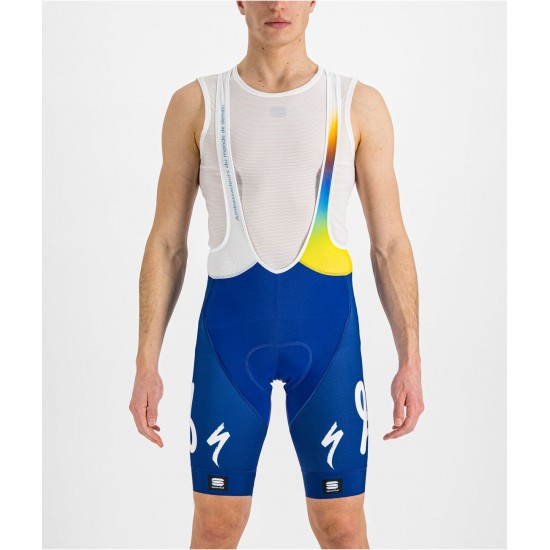 Team TotalEnergies 2022 Trägerhose kurz-Radsport-Profi-Team Team TotalEnergies 2022 Trägerhose kurz-Radsport-Profi-Team