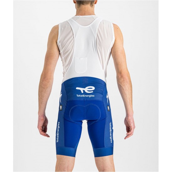 Team TotalEnergies 2022 Trägerhose kurz-Radsport-Profi-Team Team TotalEnergies 2022 Trägerhose kurz-Radsport-Profi-Team