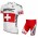 2015 Pearl Izumi BMC Radbekleidung Radtrikot Kurzarm und Fahrradhosen Kurz IMAS993