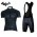 2015 Bat-Man Fahrradbekleidung Satz Fahrradtrikot Kurzarm Trikot und Kurz Trägerhose schwarz KBIG217