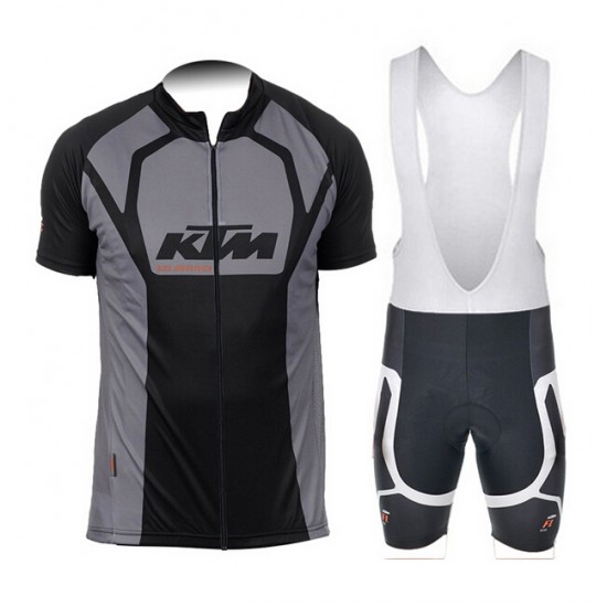2015 KTM Fahrradbekleidung Satz Fahrradtrikot Kurzarm Trikot und Kurz Trägerhose gris LKAM593 2015 KTM Fahrradbekleidung Satz Fahrradtrikot Kurzarm Trikot und Kurz Trägerhose gris LKAM593
