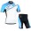2015 SIDI Radbekleidung Radtrikot Kurzarm und Fahrradhosen Kurz blau ZVPL150