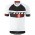 2015 Scott RC Pro Schwarz-Weiß-Rot Radtrikot Kurzarm BNDB233