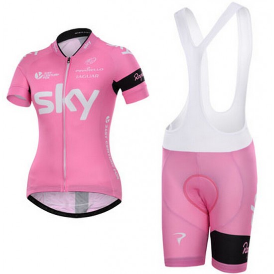 2015 Sky Damen Fahrradbekleidung Satz Fahrradtrikot Kurzarm Trikot und Kurz Trägerhose KGDH398 2015 Sky Damen Fahrradbekleidung Satz Fahrradtrikot Kurzarm Trikot und Kurz Trägerhose KGDH398