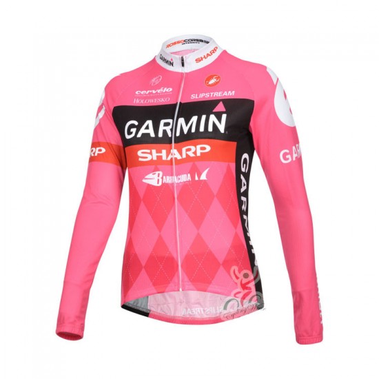 2013 Damen GarminFahrradtrikot Langarm MIHP681