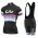 2015 Damen LIV Fahrradbekleidung Satz Fahrradtrikot Kurzarm Trikot und Kurz Trägerhose POVW874