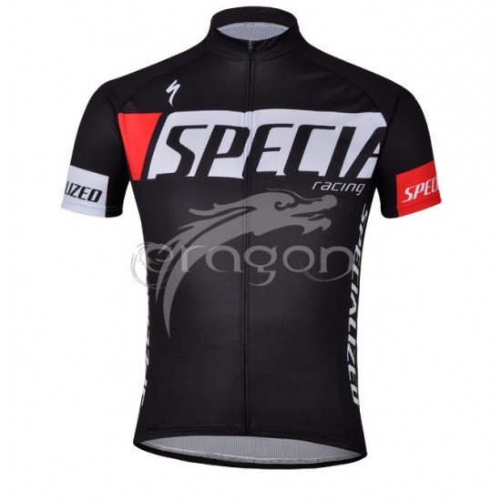 Specialized Racing Radtrikot Kurzarm Schwarz FBBO315