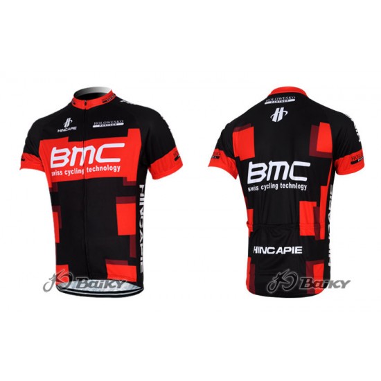 2012 BMC Racing Team Radtrikot Kurzarm Rot Schwarz QTJO907
