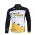 Specialized Livestrong Fahrradtrikot Langarm Weiß Schwarz Gelb HGLN295