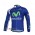 Movistar Team Fahrradtrikot Langarm Blau PSNX720