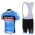 2013 Garmin Sharp Barracuda Cervelo Fahrradbekleidung Satz Fahrradtrikot Kurzarm Trikot und Kurz Trägerhose Blau DEBM179