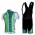 Irland Pro Team Radtrikot Kurzarm Kurz Trägerhose Kits Grün IVBN526