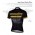2013 Livestrong Radtrikot Kurzarm Schwarz Gelb FHRO781