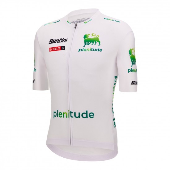 Bekleidung Herren Vuelta Espana weiss trikot 2024 Bekleidung Herren Vuelta Espana weiss trikot 2024