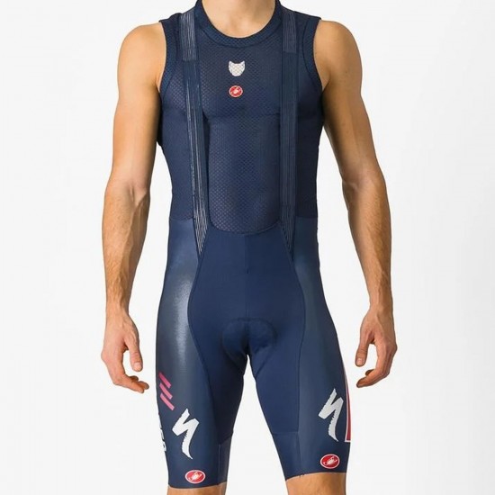 Bekleidung Herren Castelli Soudal Quick-Step 2024 Free Aero RC PRO kurz tragerhose