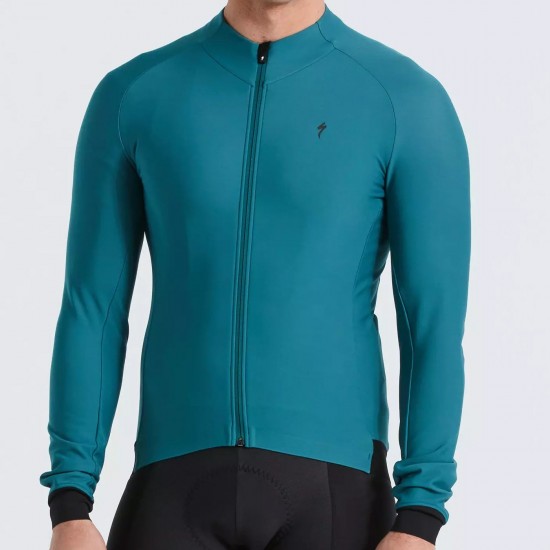 Bekleidung Herren Specialized SL Expert Thermal langarm trikot-Grun