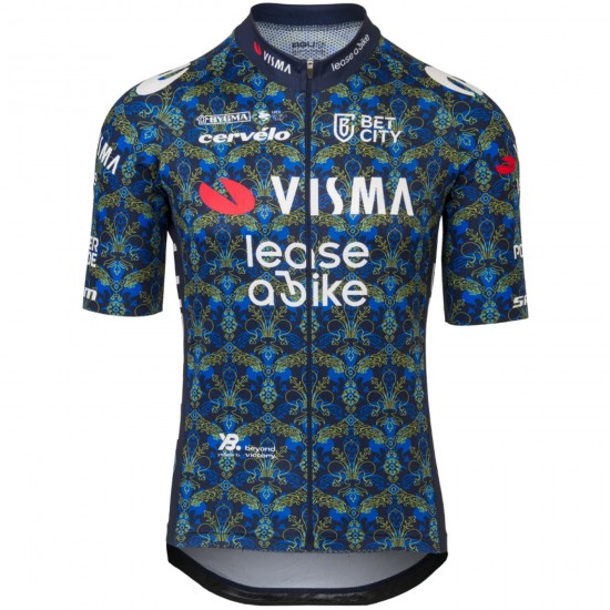 Bekleidung Herren Team Visma Lease a bike 2024 The Renaissance Agu trikot-Tdf