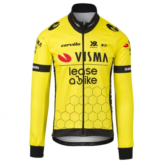 Bekleidung Herren Team Visma Lease a bike 2025 jacke