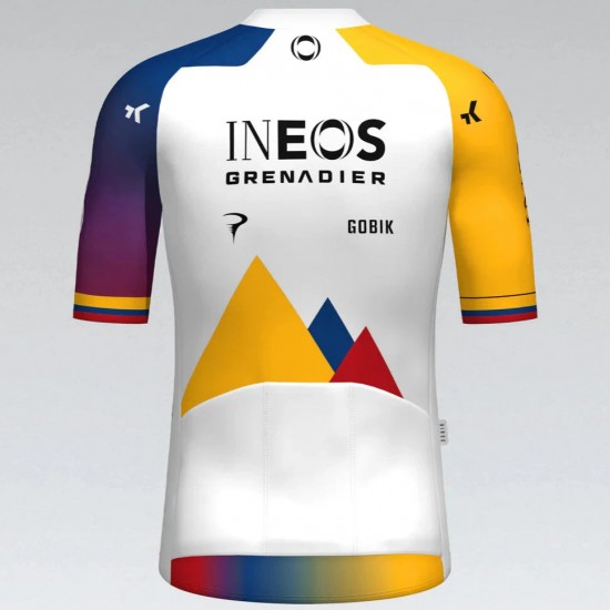 Bekleidung Herren Gobik Ineos Grenadiers 2025 Odyssey trikot-Colombia Bekleidung Herren Gobik Ineos Grenadiers 2025 Odyssey trikot-Colombia