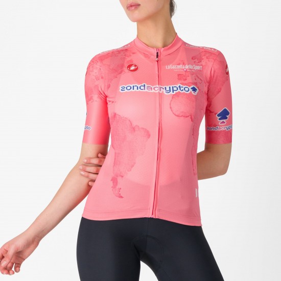 Bekleidung Damen Rosa Giro Women 2025 Competizione 3 frau trikot