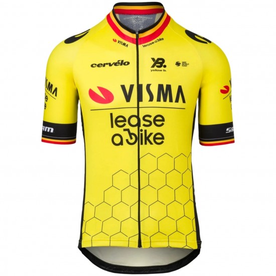 Bekleidung Herren Team Visma Lease a bike 2025 trikot-Wout Van Aert