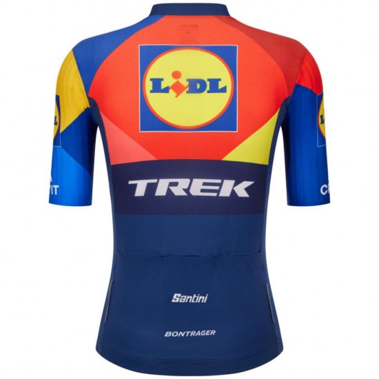 Bekleidung Herren Santini Lidl Trek 2025 Aero trikot Bekleidung Herren Santini Lidl Trek 2025 Aero trikot