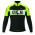2016 ALE EXCEL WEDDELL Radtrikot Langarm-Schwarz GELB FLUO PCXI504