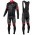 2016 Bianchi Milano Sorisole Schwarz-Rot Fahrradbekleidung Satz Radtrikot Langarm+Lang Trägerhose AJSN732