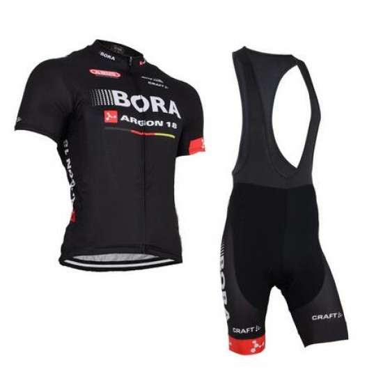 2016 Bora Fahrradbekleidung Satz Fahrradtrikot Kurzarm Trikot und Kurz Trägerhose IFRM841